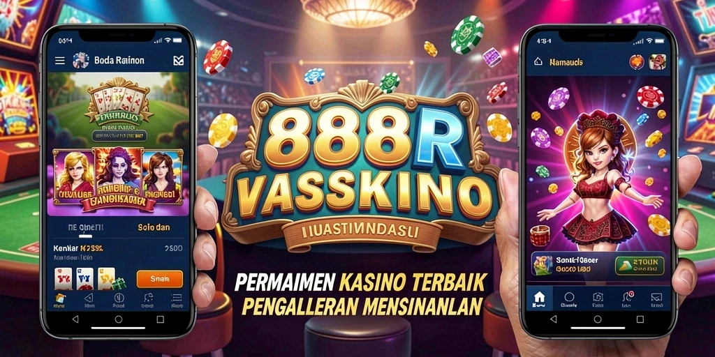 Gameplay mendebarkan di 888R dengan berbagai permainan Kasino