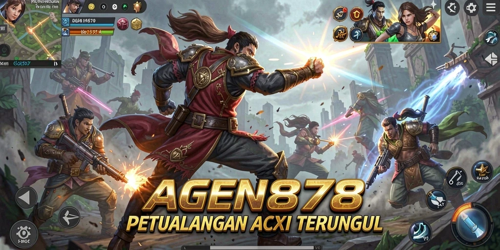 Screenshot gameplay AGEN878 dengan grafis menakjubkan dan aksi seru.
