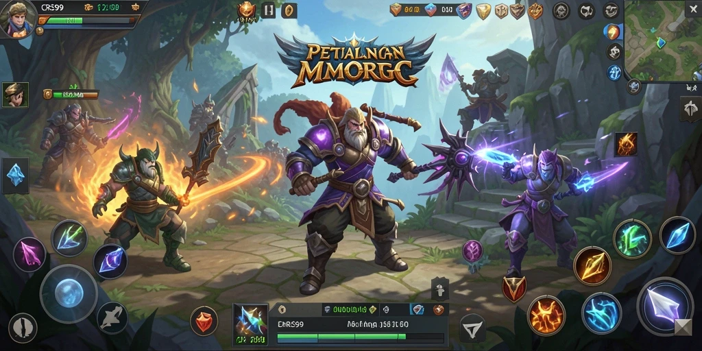 Gameplay epik dalam dunia fantastis CRS99.