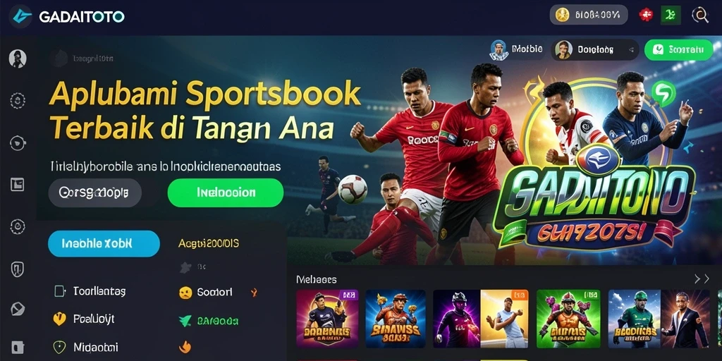 Tampilan menarik dari gameplay Sportsbook GADAITOTO saat memasang taruhan.