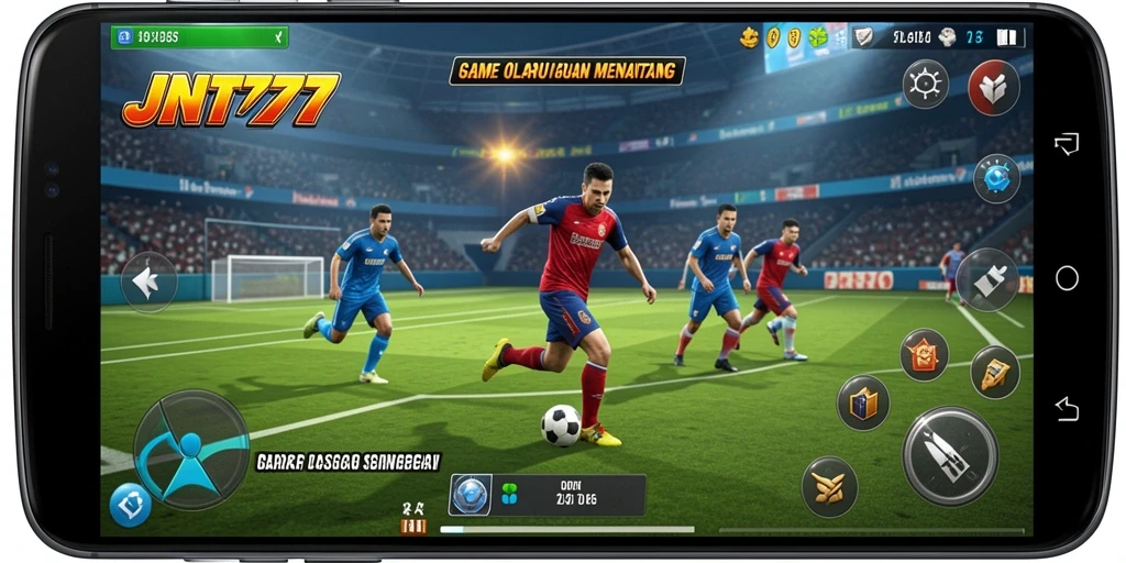 Tampilan gameplay seru dalam JNT777 yang menampilkan banyak olahraga.