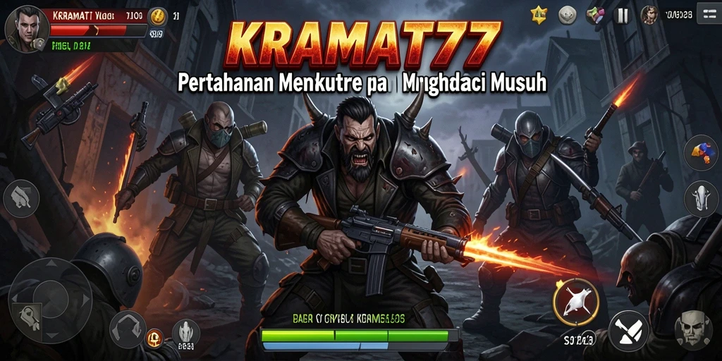 Tangkapan layar KRAMAT77 menampilkan aksi menonjol dalam strategi Tower Defense.