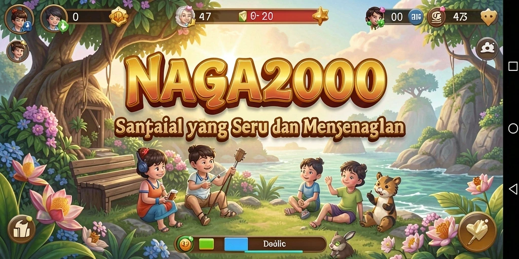 Tangkapan layar NAGA2000 menampilkan aksi seru dalam permainan Casual.