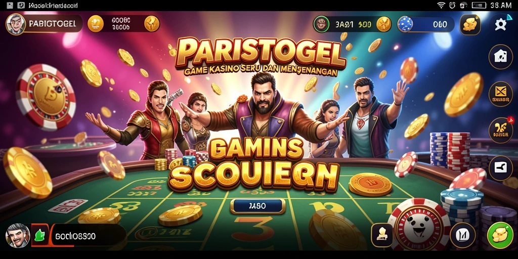 Tampilan gameplay PARISTOGEL yang menarik dan mengasyikkan.