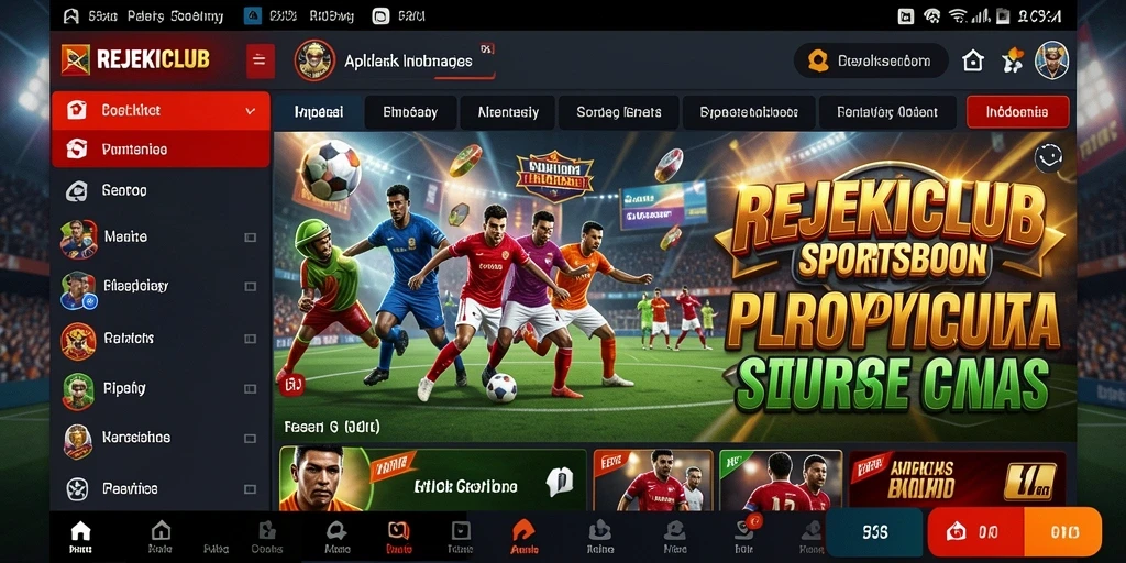 Tampilan gameplay menarik di aplikasi REJEKICLUB.