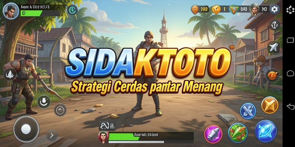 Tangkapan layar gameplay SIDAKTOTO dengan aksi strategi menegangkan.