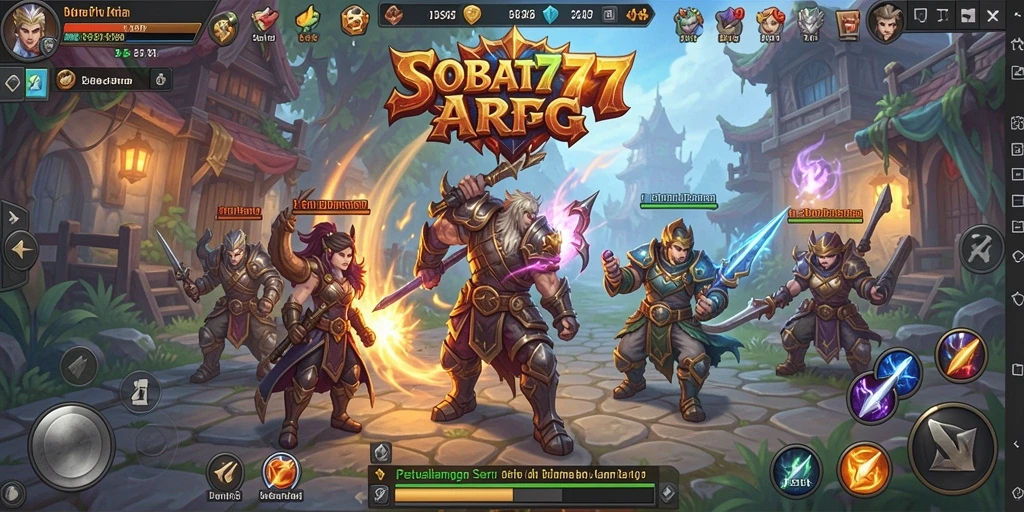 Cuplikan gameplay mendebarkan dari SOBAT777 di dunia ARPG.
